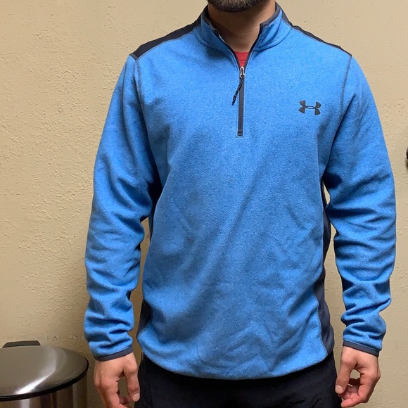 Men’s under armor fleece pull over - Picture 2 of 2